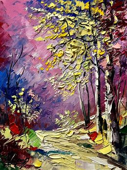 Peinture, Wander Into Fall Colors, Vahe Bagumyan