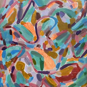 Painting, Colourful thoughts, Penelope van Hoorn