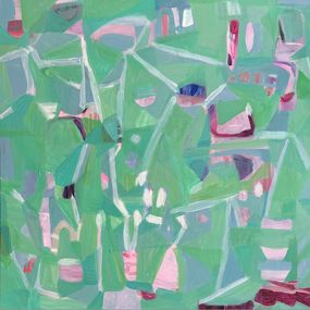 Painting, Green Spaces, Penelope van Hoorn