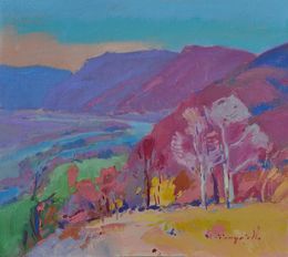 Peinture, Sunny Valley, Alexander Shandor