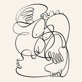 Print, Can't Be Bothered Today, María Rocha