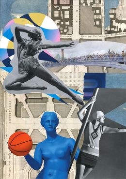 Print, Glorious Olympics, Aurèle de Paladines