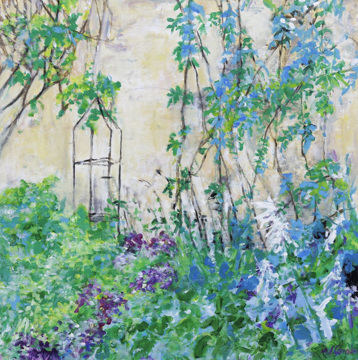 Marie-Véronique Samaden, Au pied du mur - série animal et botanique Marie-Véronique Samaden, Au pied du mur - série animal et botanique