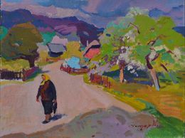 Peinture, The Road Home, Alexander Shandor
