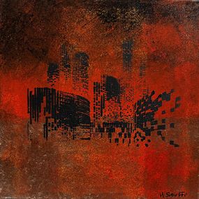 Gemälde, En perspective..., Hervé Souffi