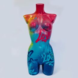 Sculpture, Colorful Body, Asko