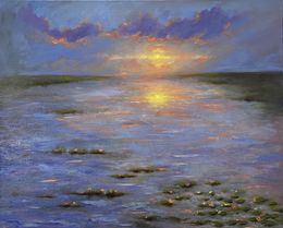 Painting, Nymphéas, Jessica Fleurentin
