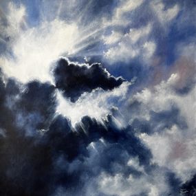 Gemälde, Lumière céleste, Jessica Fleurentin