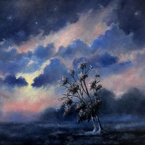 Gemälde, L’arbre penché, Jessica Fleurentin