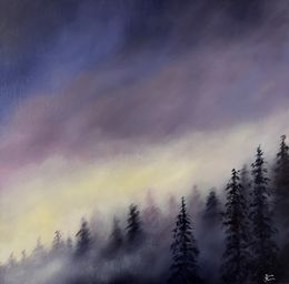 Gemälde, Les cimes, Jessica Fleurentin