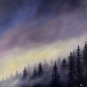 Gemälde, Les cimes, Jessica Fleurentin