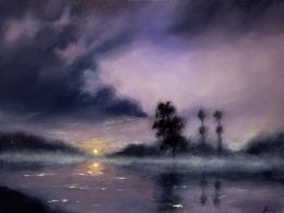 Gemälde, L’autre rive, Jessica Fleurentin
