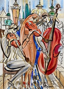 Fine Art Drawings, A Little Symphony Of Summer, Kirill Postovit