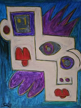 Gemälde, Sadhajayya B no 7 by Andy, Andy Berrend