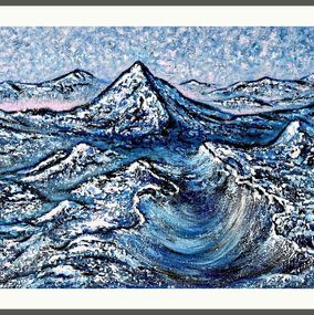 Peinture, Mountain Quest, Vik Schroeder