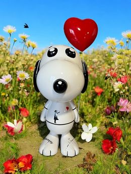 Skulpturen, Snoopy Banksy, Le Marquis
