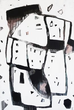 Gemälde, White Shadow 05, Bruno Chiapello