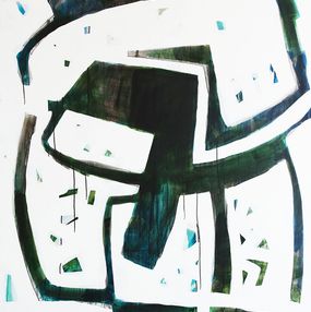 Gemälde, White Shadow 04, Bruno Chiapello