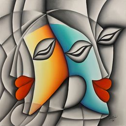 Painting, Let's take a Break, Hani Badawi Leo