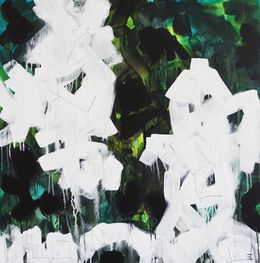 Gemälde, White colors 02, Bruno Chiapello