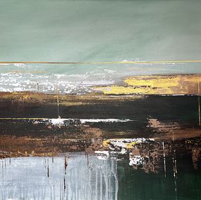 Gemälde, Golden Meadow, Tatiana Malinovscaia