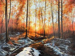 Peinture, Autumn Meets Winter, Sergey Miqayelyan