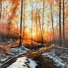 Painting, Autumn Meets Winter, Sergey Miqayelyan