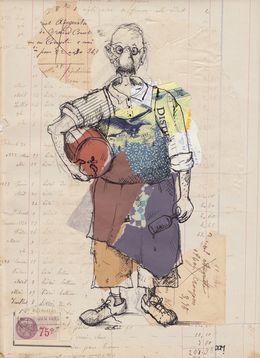 Fine Art Drawings, Séraphin, Dominique Pourchet