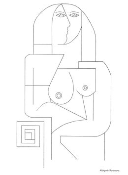 Dessin, Architectural Muze, Hildegarde Handsaeme