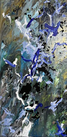 Peinture, Untitled 4.22.23, Viktoria Ganhao