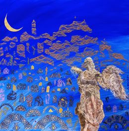 Peinture, Night obligations, Magda Dimoudi