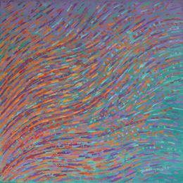 Painting, Colorful wink, Denitsa Mihaylova