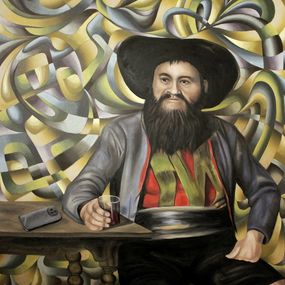 Painting, Rewoluschn, Simon Hafele Psy-Pix