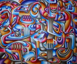 Painting, Psychological Architecture, Simon Hafele Psy-Pix