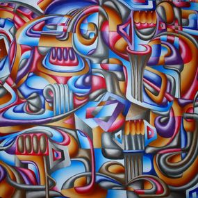 Painting, Psychological Architecture, Simon Hafele Psy-Pix