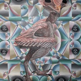 Painting, Naked Wisdom, Simon Hafele Psy-Pix