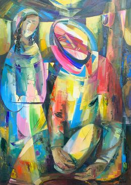 Painting, The Bakers, Seyran Gasparyan