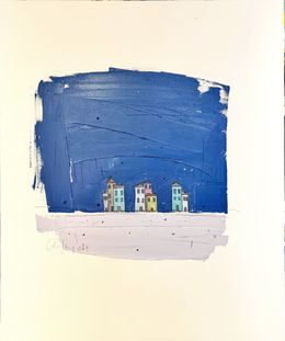 Peinture, At night, Enver Hoxhaj
