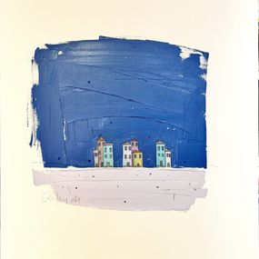 Gemälde, At night, Enver Hoxhaj
