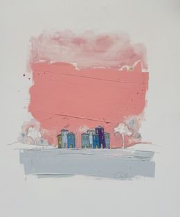 Peinture, Sunset, Enver Hoxhaj