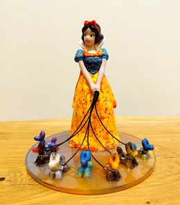 Skulpturen, Blanche neige et les sept chiens, Sylvie Cappe