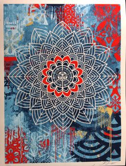 Print, Chaos Mandala 2, Shepard Fairey (Obey)