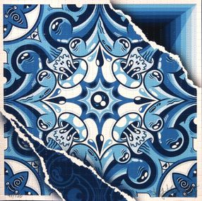 Print, Trippin' Blue Blotter, Add Fuel
