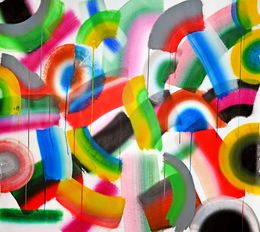 Painting, Pour ombré, Sumit Mehndiratta