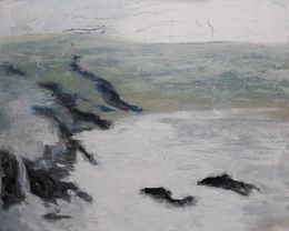 Gemälde, Paysage aux rochers, Nao Kaneko
