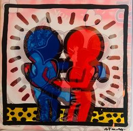 Painting, Best Friends, Art'Mony