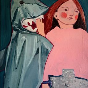Painting, Your Wish is My Command, Zena Blackwell