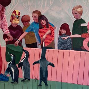 Gemälde, Last Supper at Penscynor, Zena Blackwell