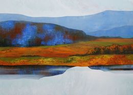 Gemälde, Beneath the Blue Ridge, Vera Hoi