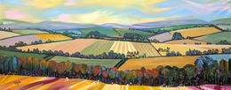 Painting, The Valley of the Warm Wind, Trayko Popov